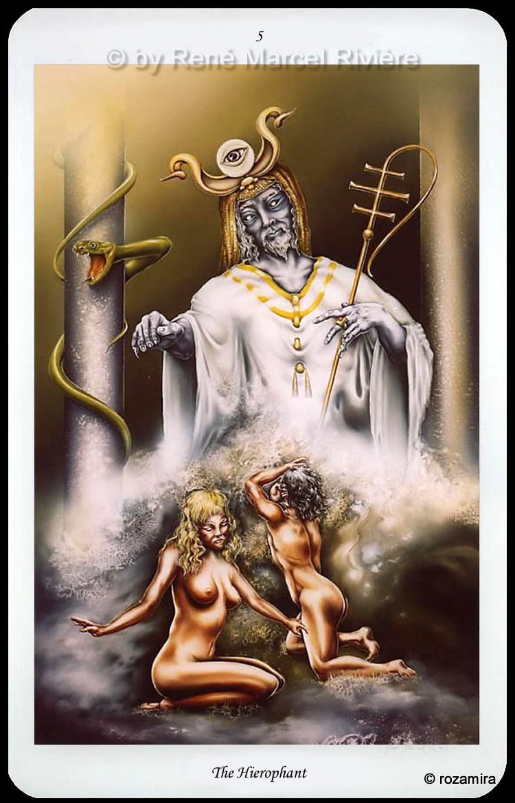 Erotischen Tarot René Marcel